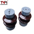 Plateau type ZSW-35KV post insulator with fittings