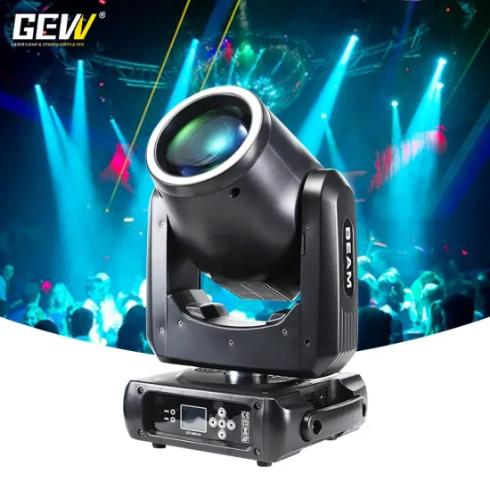 230W Moving Head Light with Strip and Double Prism Rainbow Effect