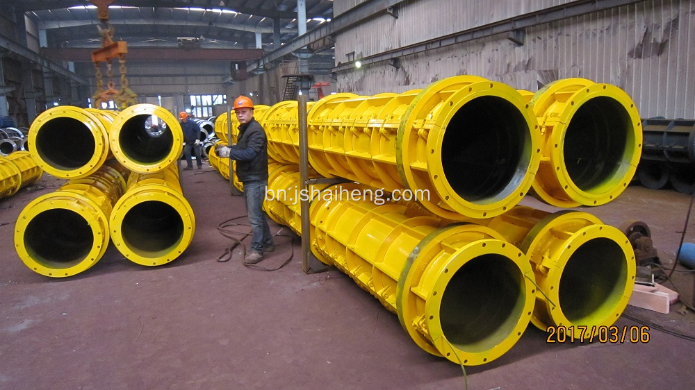 প্রি-টেনশন স্প্যান সার্কুলার কংক্রিট স্টিল মোল্ড