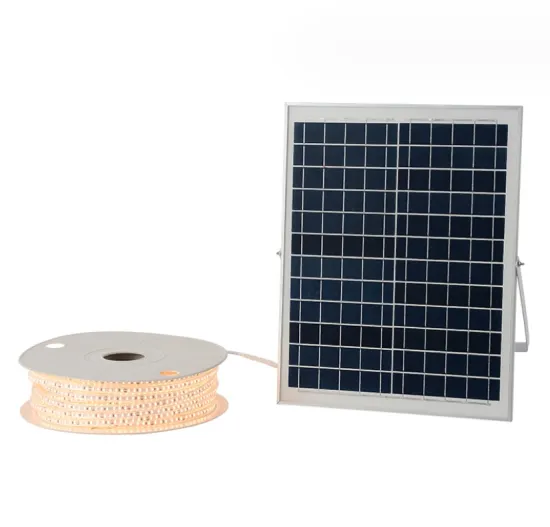 Solar-Powered Waterproof LED Strip Lights for Outdoor Use