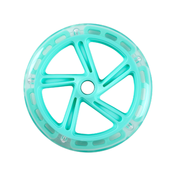 200mm Light Up PU Kid Scooter Wheels