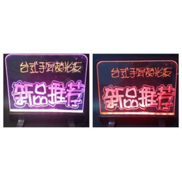 TRANSPARENT Display Fluorescent LED Light Sign