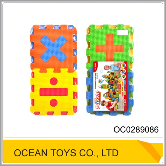 6pcs eva foam puzzle design baby mat toy OC0289086