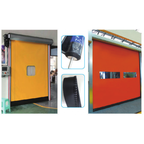 Self-repair PVC high speed door