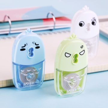 Cinta de corrección de papelería de estudiante de dibujos animados de Kawaii