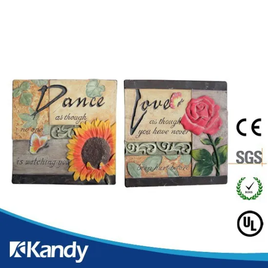 Familiar in oem odm factory Wholesale customized fashion new plant stepping stone