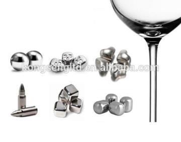 Reusable Stainless Steel Ice Cubes,Whiskey Stones,Cooling Rocks for Wine, Coffee and Soda