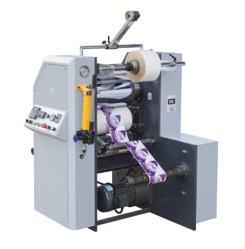 Roll to Roll Thermal Lamination Machine for Self-adhesive Label Paper