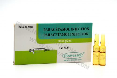 Injeção de paracetamol 300mg/2mL