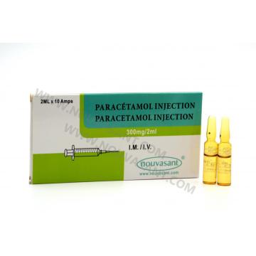 Injeção de paracetamol 300mg/2mL