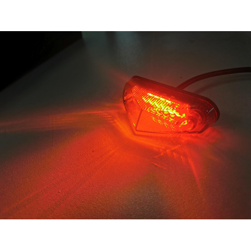 યુનિવર્સલ મોટરસાયકલ પૂંછડીનો લેમ્પ સ્મોક એલઇડી ઇન્ટિગ્રેટેડ ટર્ન સિગ્નલ બ્રેક પૂંછડી પ્રકાશ