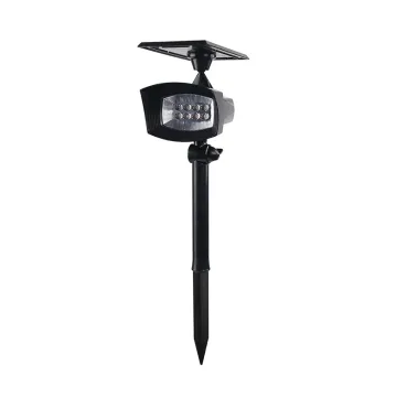 Outdoor solar spotlights for parks