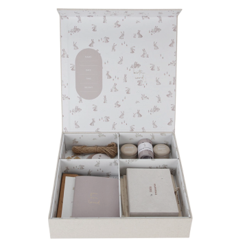 Custom Luxus handgefertigte Adventskalenderbox - Baby Zahn Kedenske für Weihnachtserinnerungen