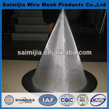 Factory supply stainless steel cone filters
