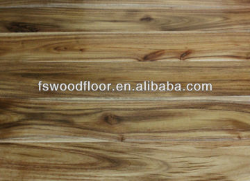 Light color Natural Acacia hardwood flooring
