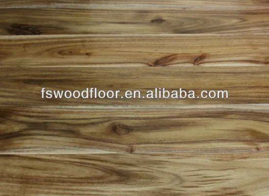 Light color Natural Acacia hardwood flooring