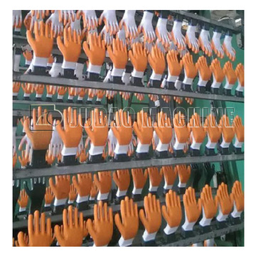 Half Dipping PE Plastic Glove Making Machine for Production Line Working Gloves