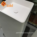 Wholesale Modern Sanitary Ware Free Standing Basin Wash Hand Basin with Pedestal