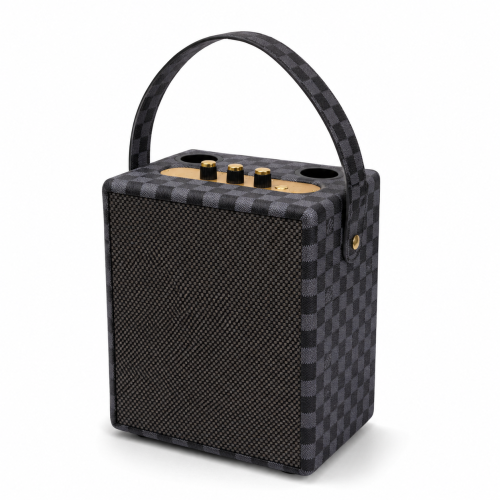 Taşınabilir Deri Karaoke Bluetooth Hoparlör