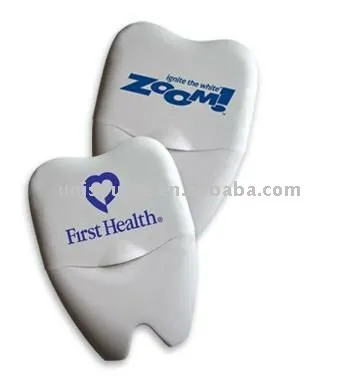 Large tooth shape dental floss