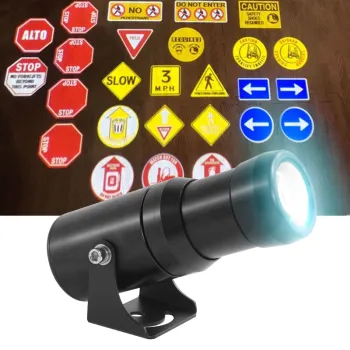 Forklift Red Circle Zone Warning Light