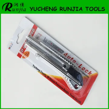 utility cutter knife with aluminum alloy handle