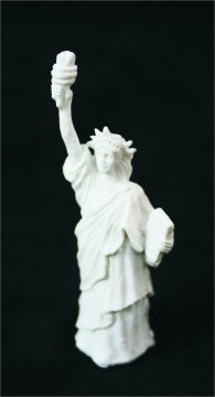 A13-1 Jade White Desktop Sculpture 3d Scale Model Statue Of Liberty