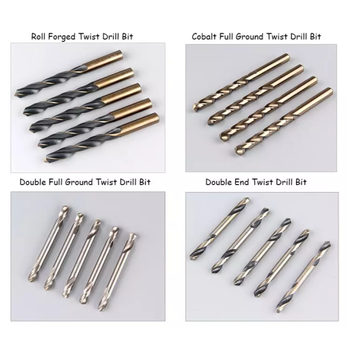 hss reduced shank twist drill bits for aluminum