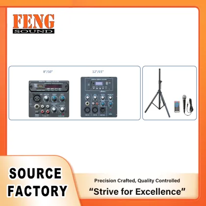 Active Speaker with High Fidelity and Treble Adjustment