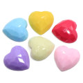 Supply Resin Heart Design Cabochon Fashion Pendant Ornament Crafts Girls Women Earring Decoration Phone Cover Art Decor