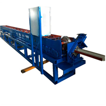 Automatic embossing steel door frame roll forming