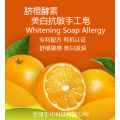 Pure Artificial Production Orange enzyme Hand Soap Manufactory