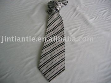 striped woven silk mens ties