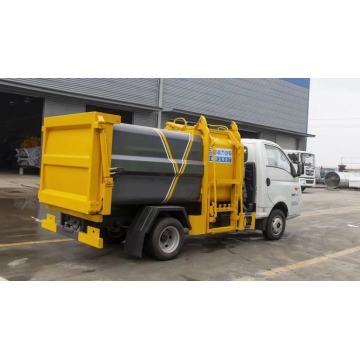 Mobile Kitchen Waste Food Collecting Compactor Garbage Truck
