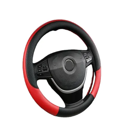 Elaborate Leather Steering Covers for Car Accessories