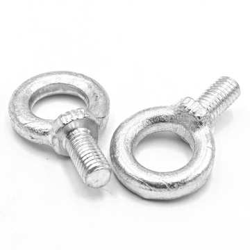 Zinc Plated Stainless Steel Hex Bolts, Nuts, and Eye Bolts with Small Thread