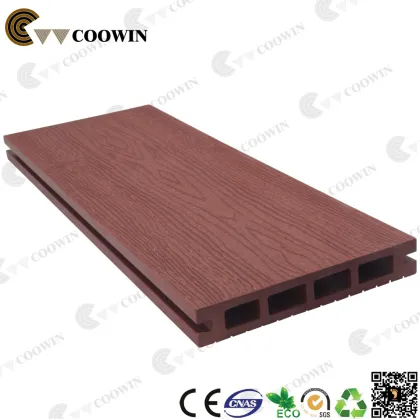 Wood plastic composite decking