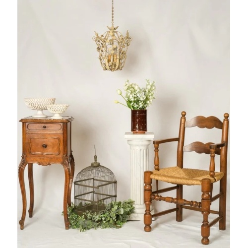 Classic Greek Marble Pedestal Column for Home Decor