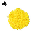 Ярко-желтые пластиковые гранулы ПВХ для строительных профилей