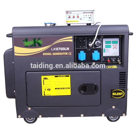 High Quality 5kw diesel generator silent 3 phase with ATS