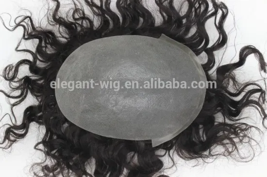 Elegant-wig remy human hair toupee brazilian hair female toupee factory price