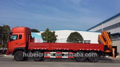 18t knuckle boom truck mounted crane;folded boom crane;quick lift crane.