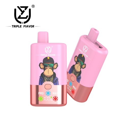 UZY Triple Flavours 60000 Puff 3in1 Vape Sekali Pakai Dual Mesh Coil