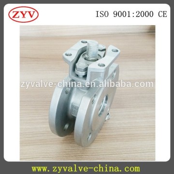 316/304 Stainless Steel Wafer flanged Ball Valve PN 16/40 China Manufacturer