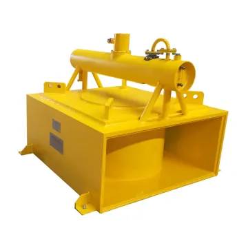 Oil-Cooled Electromagnetic Overband Separator for Industrial Conveyor Systems