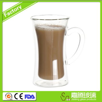 Double-Wall Glass Cups - 13.5 Ounces/400ML
