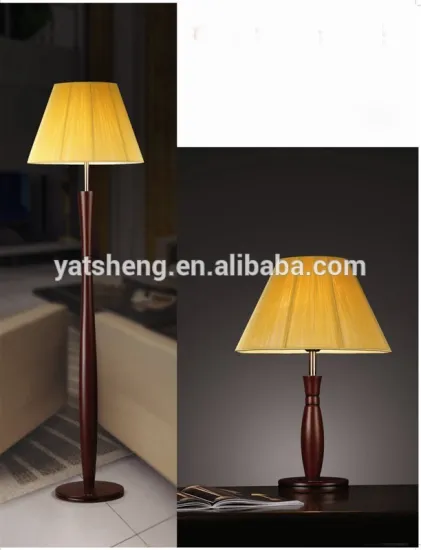 fabric shade hotel decorative table lamp