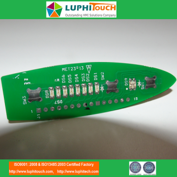 Metal Dome Tactile PET Cable Heatseal Lamination PCBA