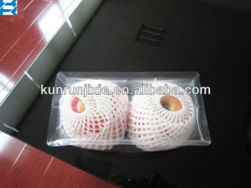 Quad flat bottom pouch with tape bag,plastic fruit box, Fruit packaging bag making machine, HOT!!!