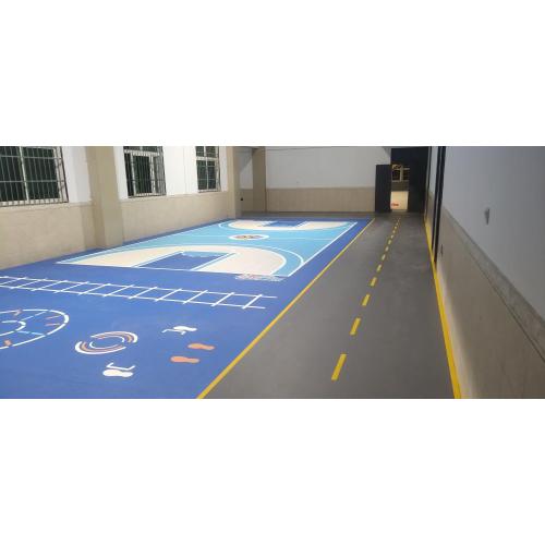 Pavimenti sportivi in ​​PVC Pavimenti in vinile colorato